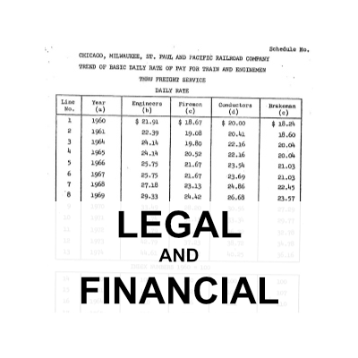 Legal and Financial